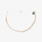 PURAVIDA Anklet in White Sands - The Street Boutique 