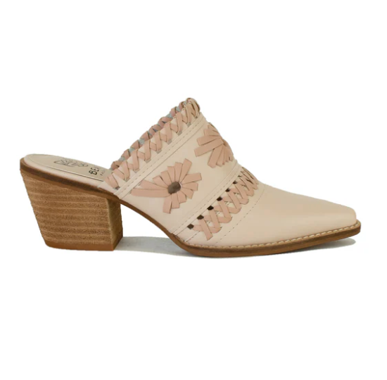 The Tessa Mule in Nude - The Street Boutique 