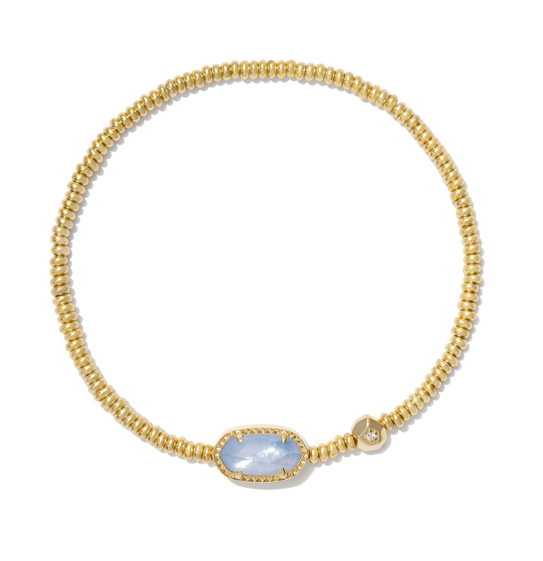 Load image into Gallery viewer, Grayson Gold Stretch Bracelet in Periwinkle Illusion | KENDRA SCOTT - The Street Boutique 

