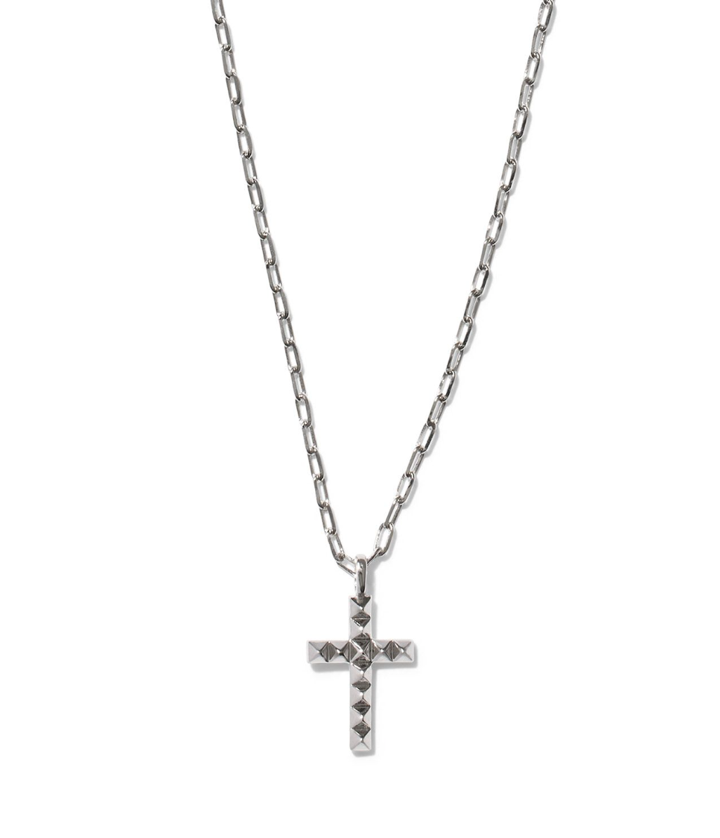 Jada Cross Short Pendant Necklace in Silver | KENDRA SCOTT - The Street Boutique 