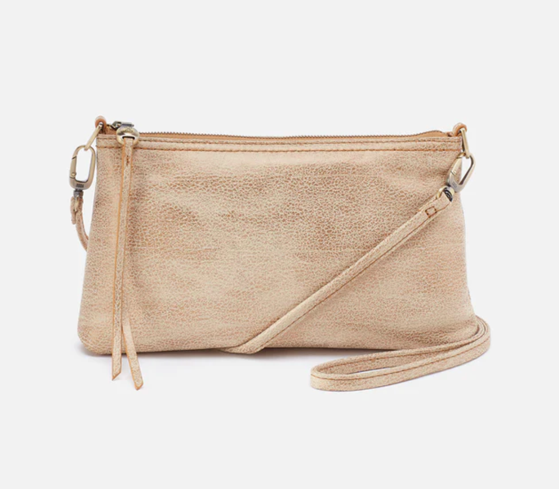 Darcy Crossbody by HOBO in Gold Leaf - The Street Boutique 