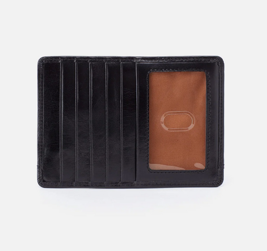Euro Slide Card Case by HOBO in Black - The Street Boutique 