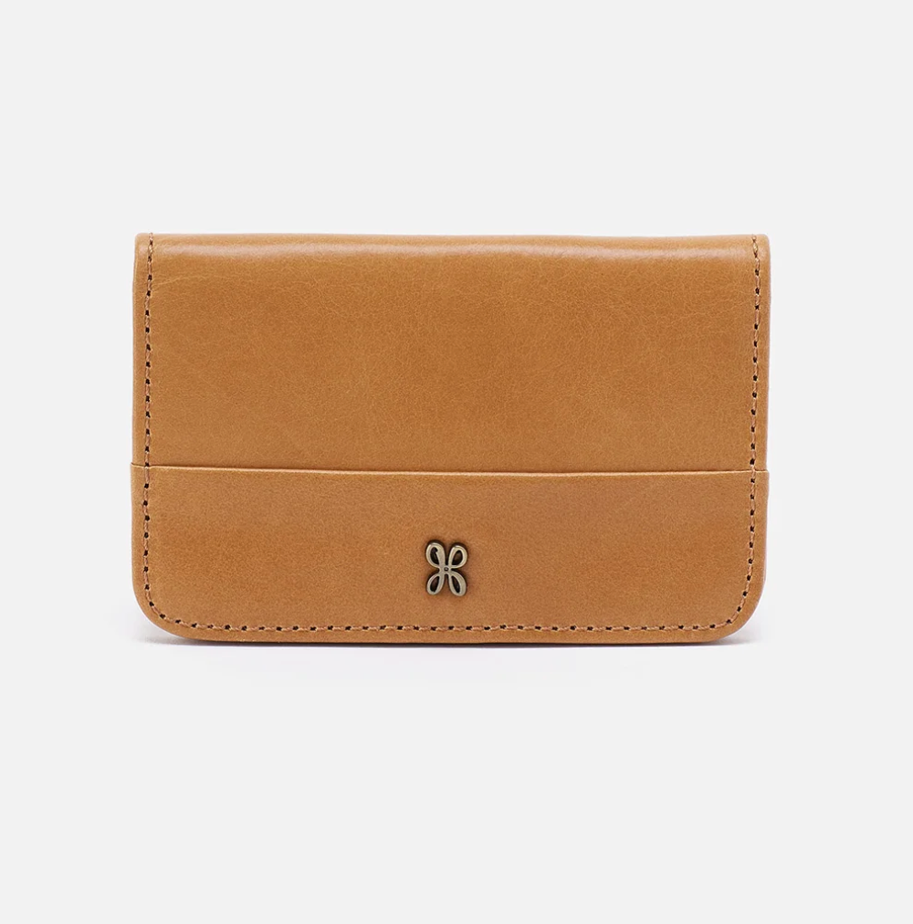 Jill Mini Card Case by HOBO in Natural - The Street Boutique 