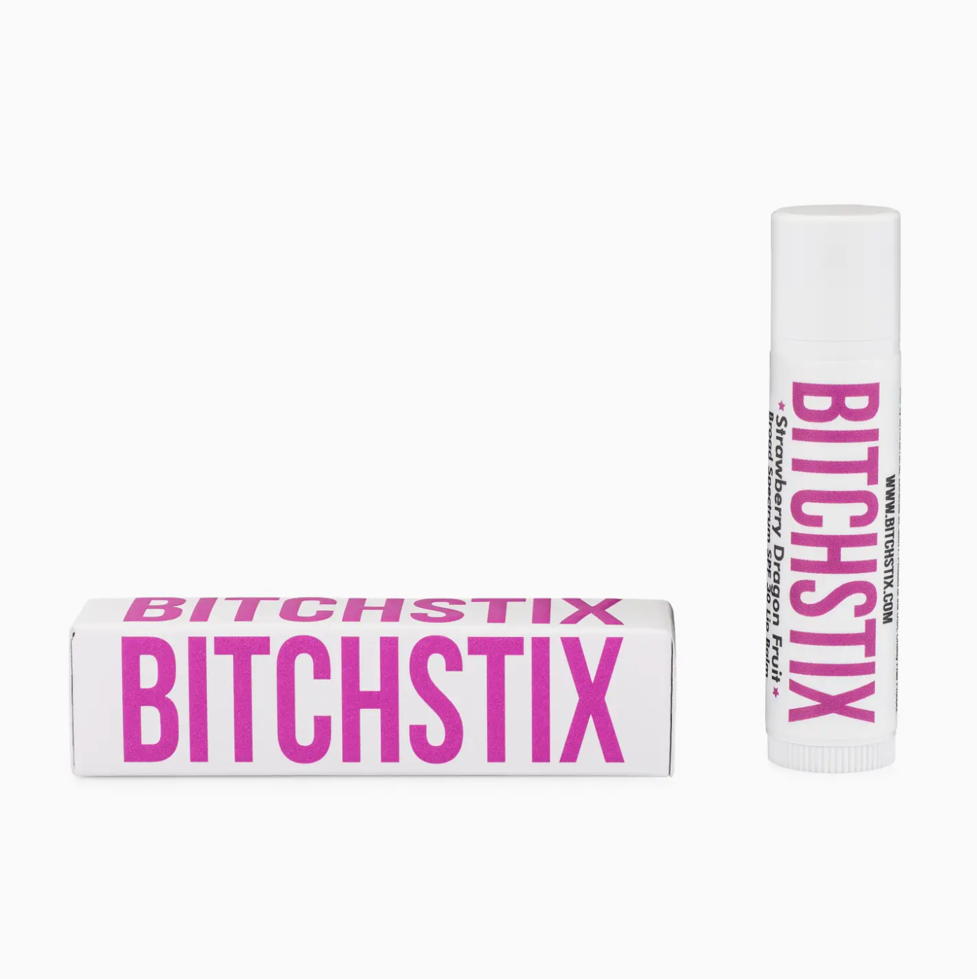 BITCHSTIX Lip Balm- Strawberry Dragonfruit (SPF 30) - The Street Boutique 