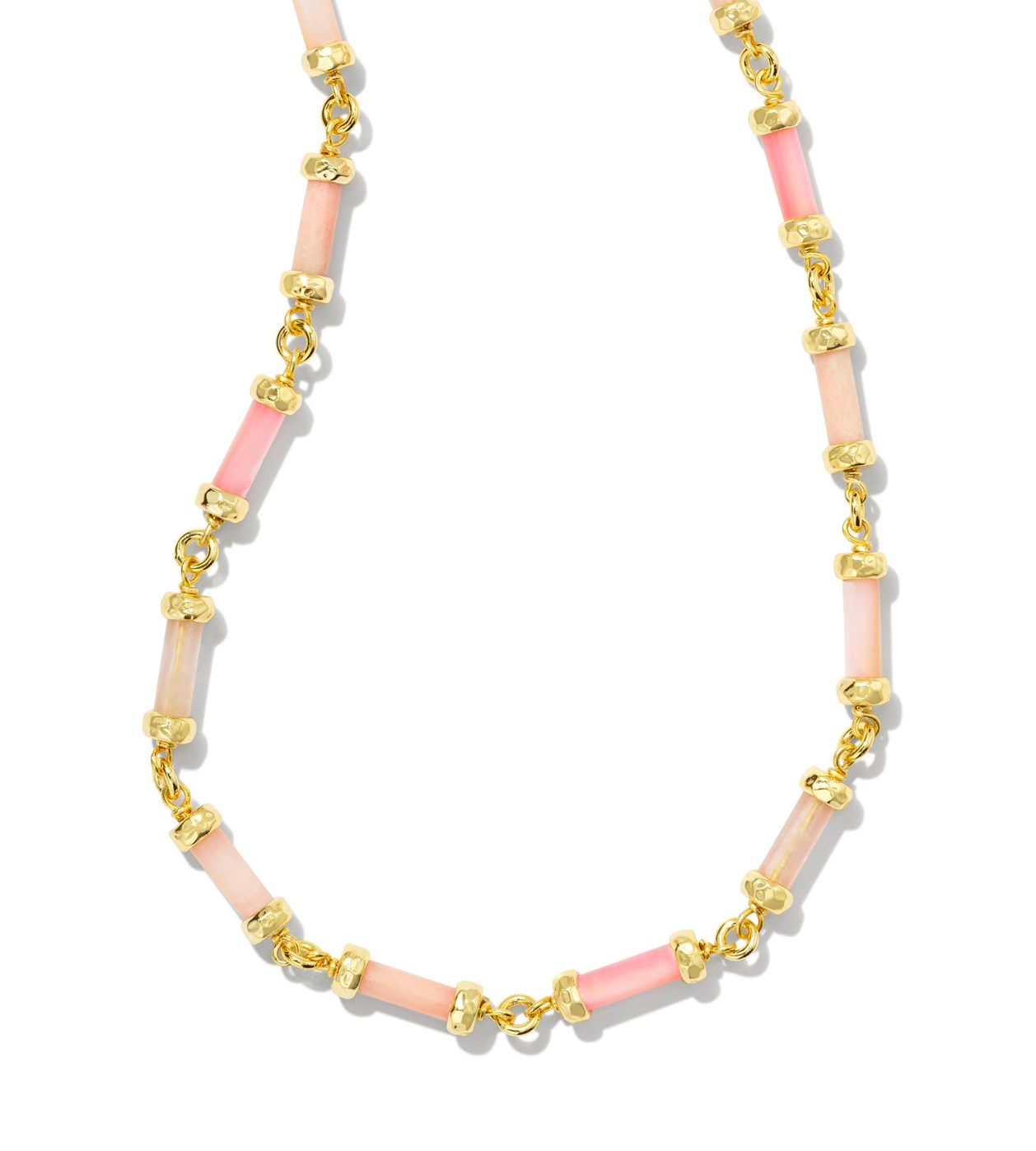 Gigi Gold Strand Necklace in Pink Mix | KENDRA SCOTT