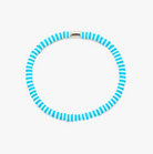 PURAVIDA Stretch Bracelet in Canal Blues Seascape - The Street Boutique 