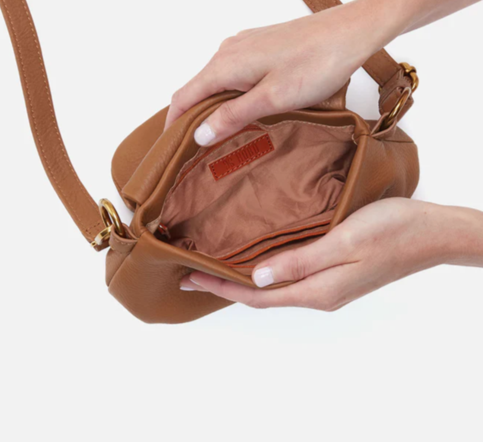 Harley Crossbody Sling Bag by HOBO | Warm Honey - The Street Boutique 