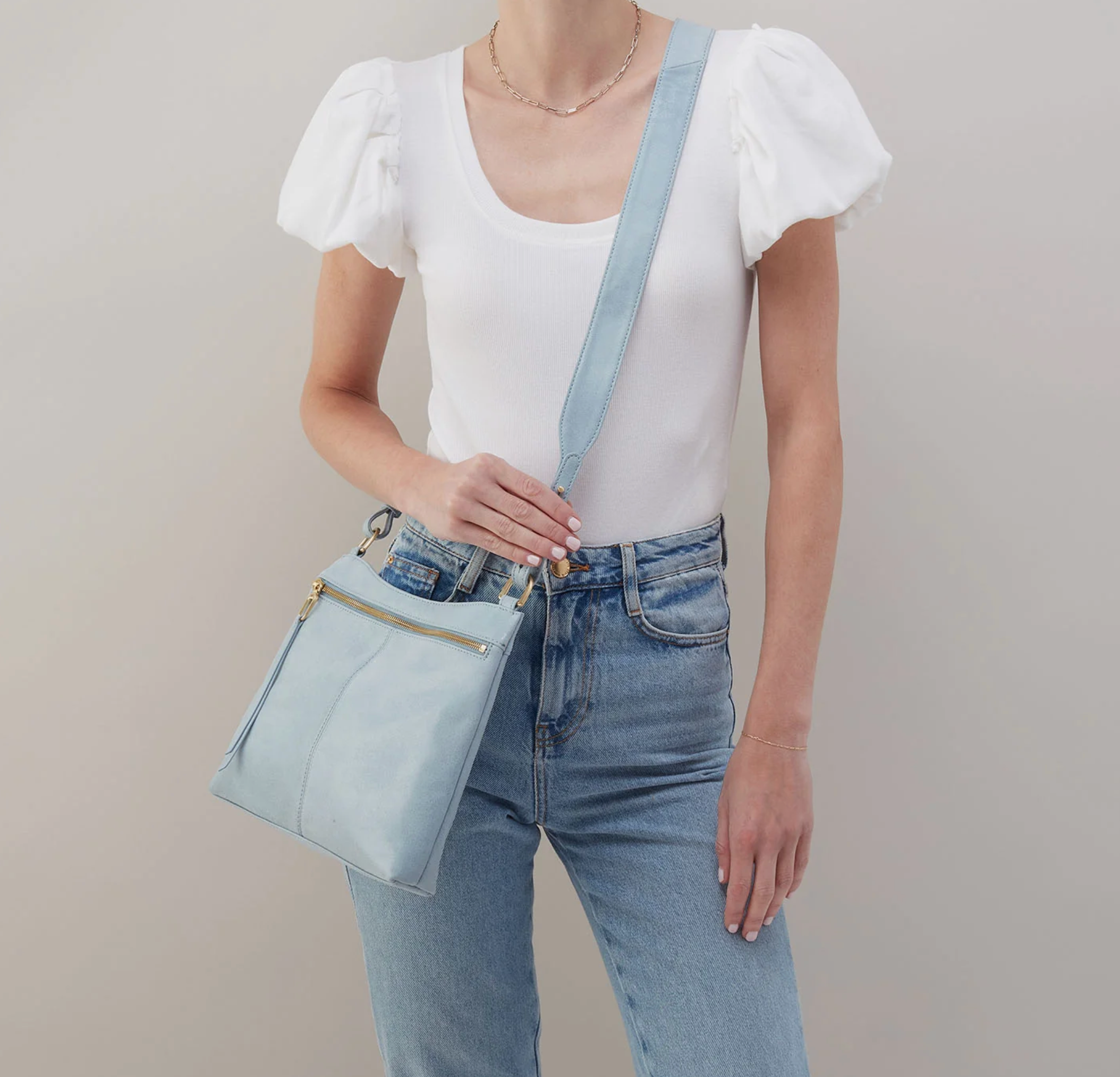 Cambel Crossbody by HOBO | Sky - The Street Boutique 