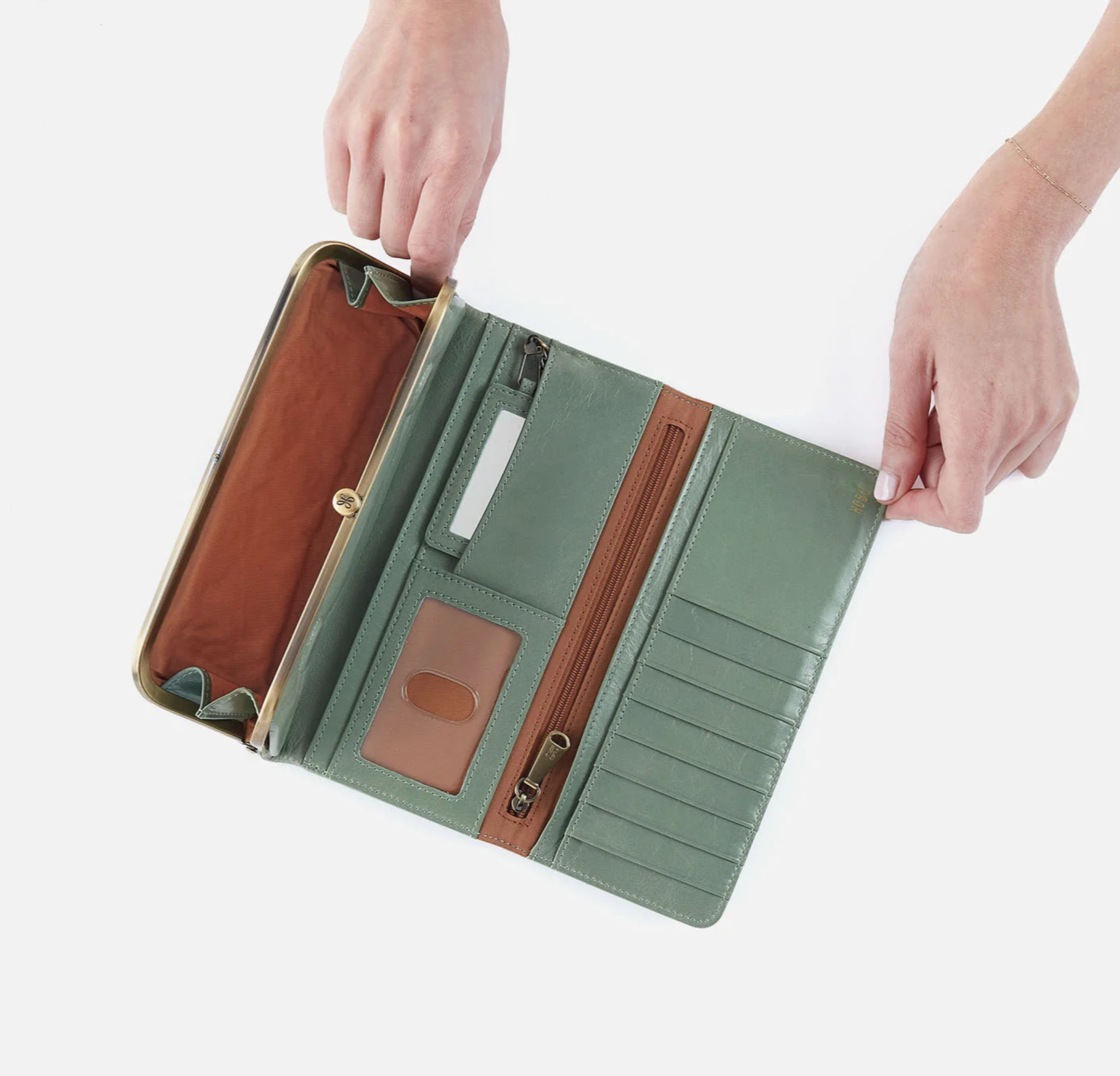 Rachel Wallet by HOBO | Jade - The Street Boutique 