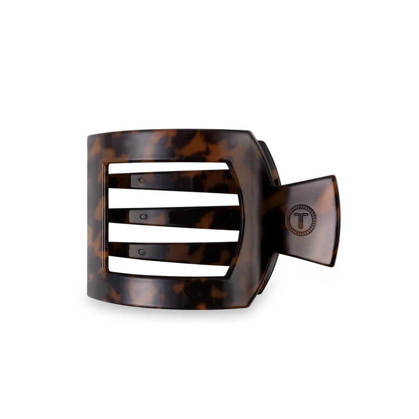 Flat Square Hair Clips | Medium | TELETIES - The Street Boutique 