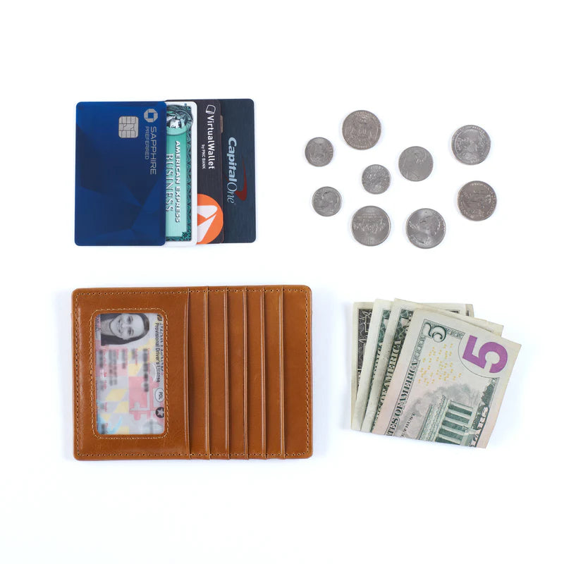 Euro Slide Card Case by HOBO | Natural - The Street Boutique 