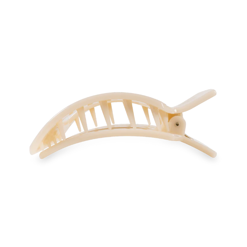 Medium Flat Square Hair Clips | TELETIES - The Street Boutique 