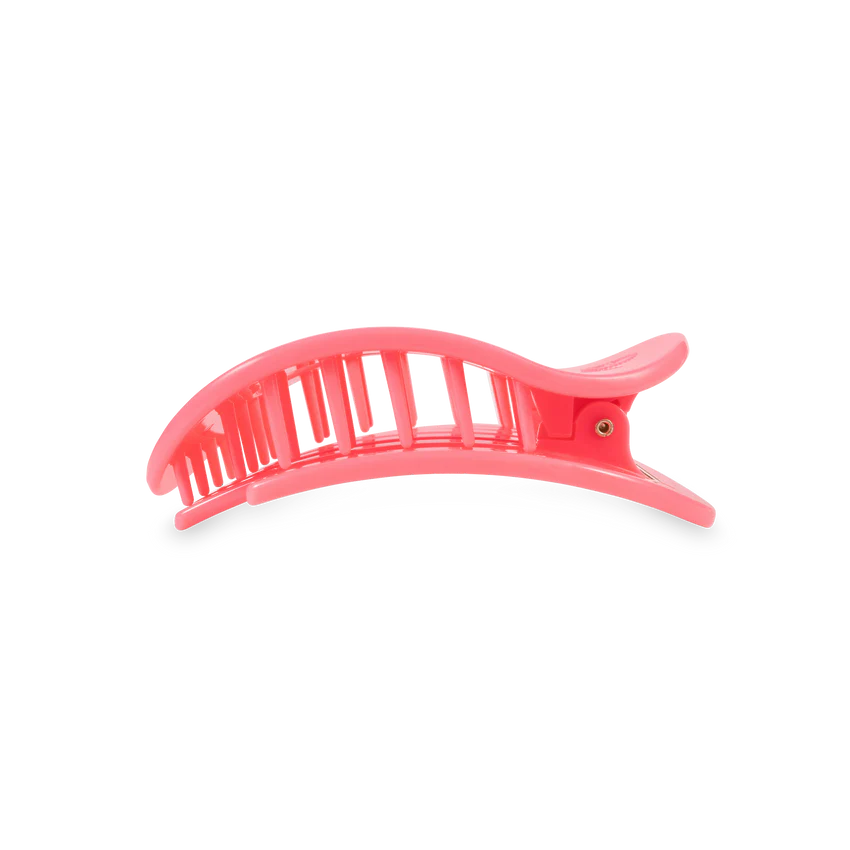 Medium Flat Round Hair Clip | TELETIES - The Street Boutique 