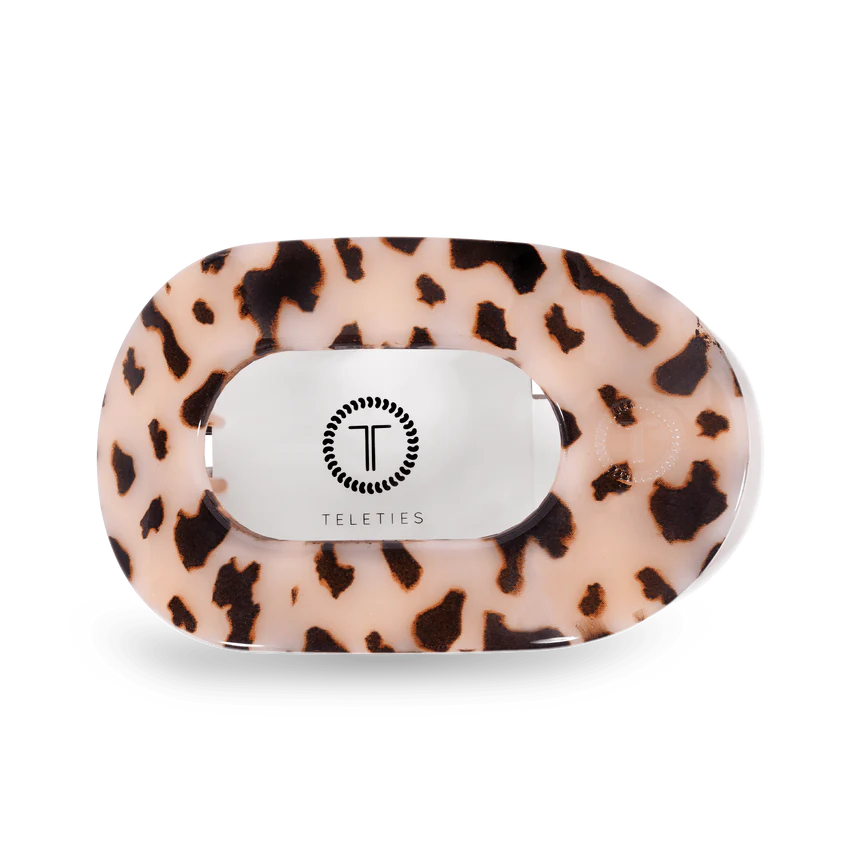 Large Flat Round Hair Clip | TELETIES - The Street Boutique 