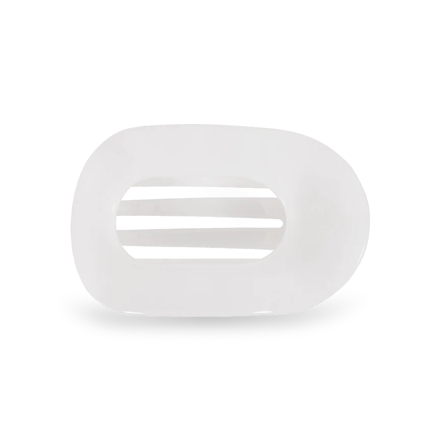 Medium Flat Round Hair Clip | TELETIES - The Street Boutique 