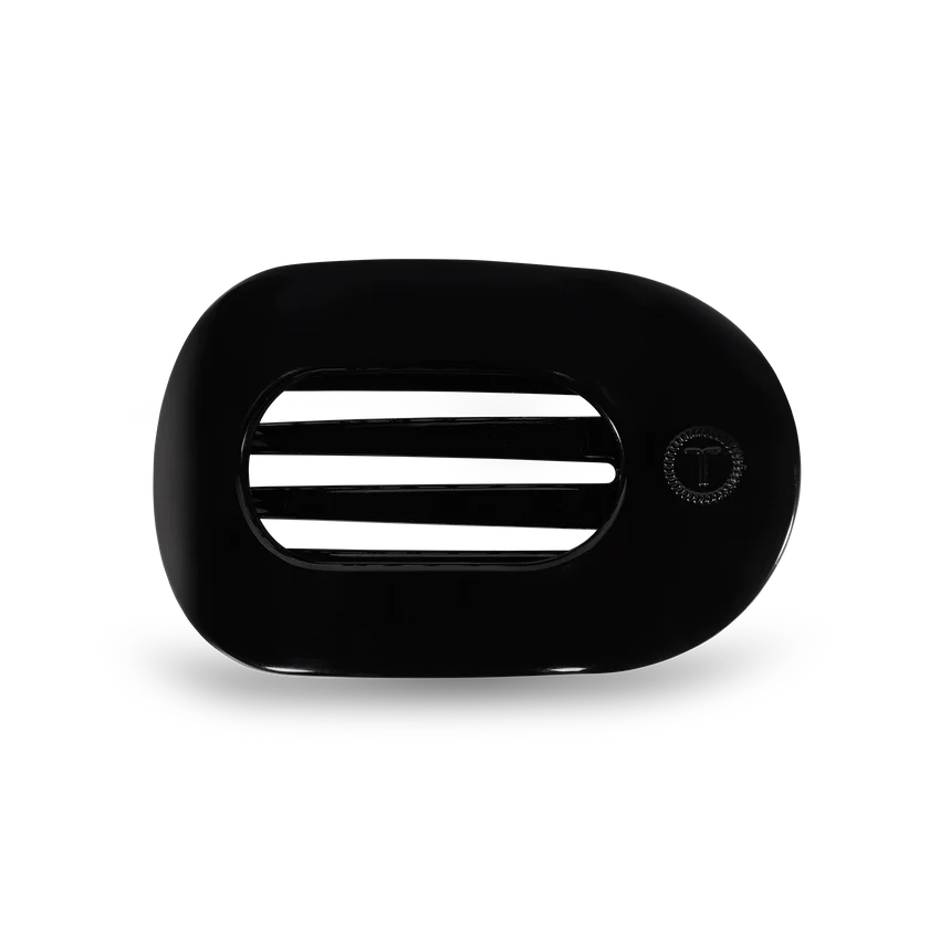 Medium Flat Round Hair Clip | TELETIES - The Street Boutique 