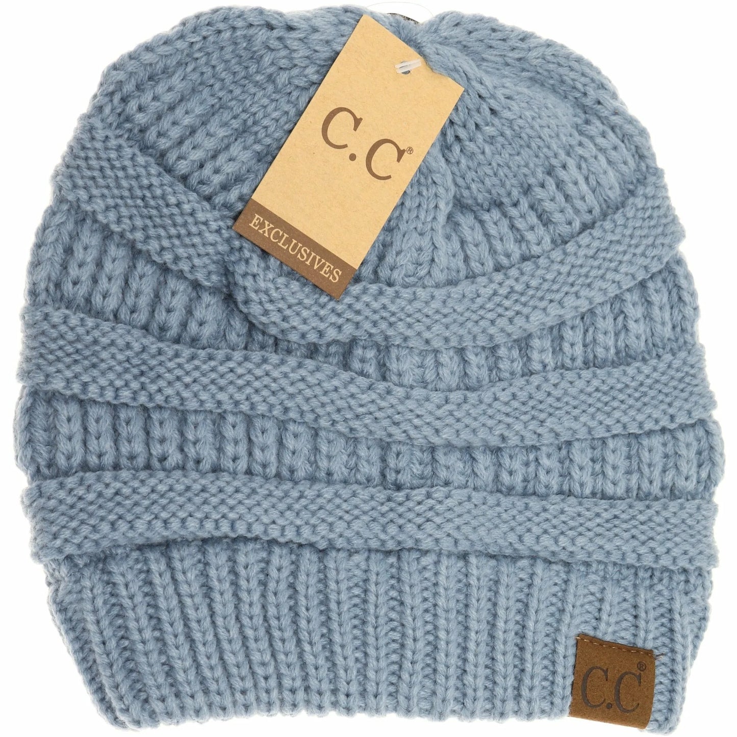Load image into Gallery viewer, Classic CC Beanie - Denim - The Street Boutique 
