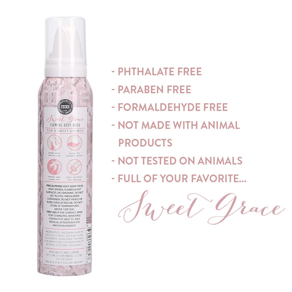 Foaming Body Wash - Sweet Grace - The Street Boutique 