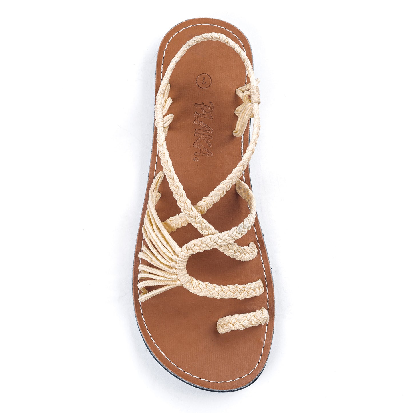Load image into Gallery viewer, Palm Leaf Woven Sandal - The Street Boutique 
