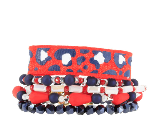 Load image into Gallery viewer, NFL “Tribe” Bracelet Set by ERIMISH - The Street Boutique 
