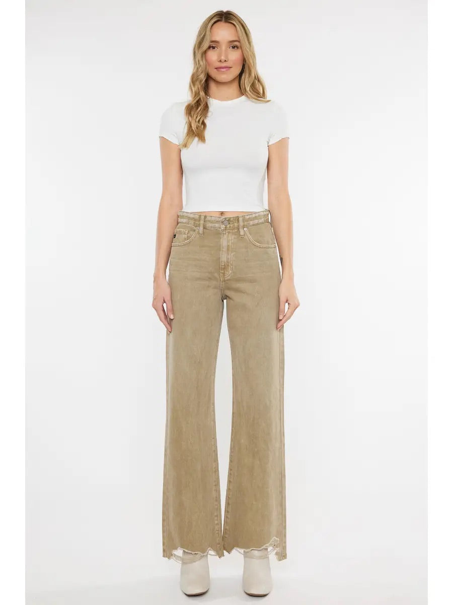 Ultra High Rise 90’s Flare Jeans - The Street Boutique 