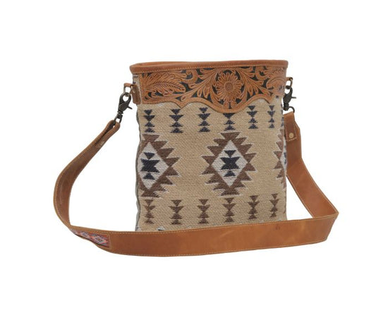 Load image into Gallery viewer, Traditional Touch Hand-Tooled MYRA Bag - The Street Boutique 
