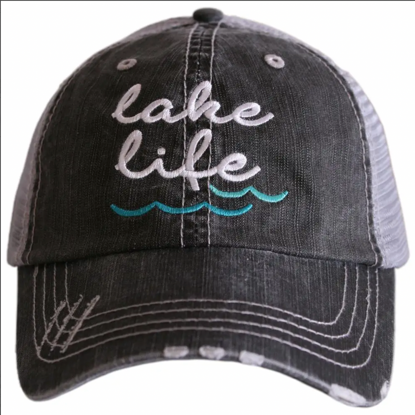 Load image into Gallery viewer, &amp;quot;Lake Life&amp;quot; Trucker Hat - The Street Boutique 

