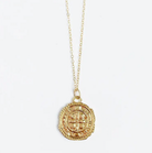 Meant To Be Coin Necklace Gold Filled - The Street Boutique 