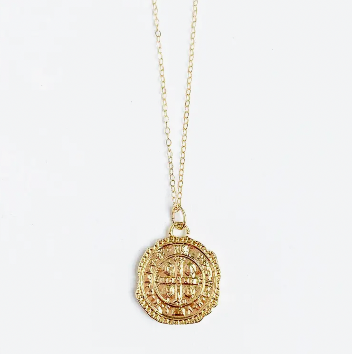 Load image into Gallery viewer, Meant To Be Coin Necklace Gold Filled - The Street Boutique 

