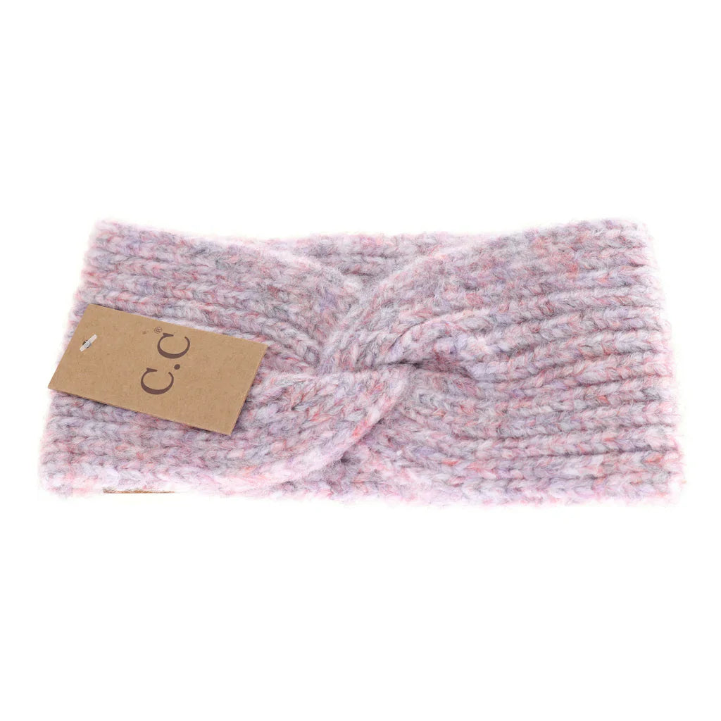 CC Soft Ribbed Head Wrap- Cotton Candy Multi - The Street Boutique 