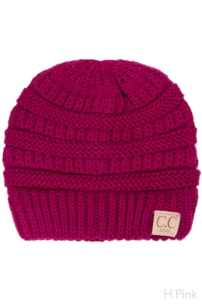 | Boutique -Hot The Pink Street Kids Classic CC Beanie