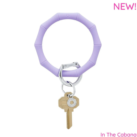 Load image into Gallery viewer, Bamboo Collection - Silicone Big O Key Ring - The Street Boutique 
