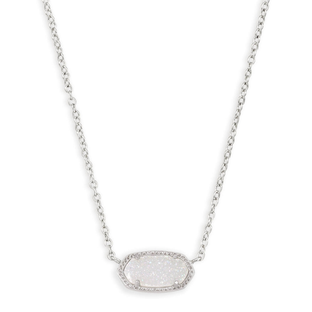 Kendra Scott Elisa Silver Pendant Necklace - The Street Boutique 