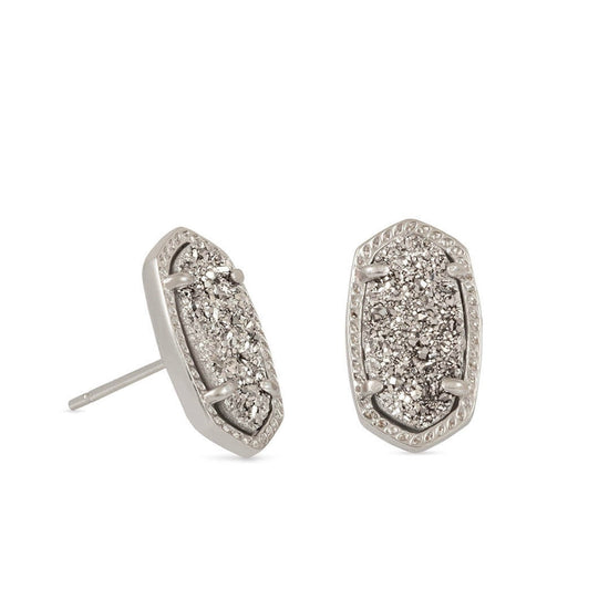 Load image into Gallery viewer, Kendra Scott Ellie Silver Stud Earrings - The Street Boutique 
